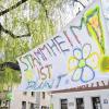 Unterstützung: Der Landkreis Kitzingen solidarisiert sich mit „Stammheim ist bunt“.
