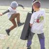 Mit Karacho: Beim Trainings- und Spaß-Wochenende konnten sich die Kung-Fu-Kinder in Mellrichstadt austoben.