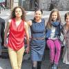 Vorgeschmack auf die Frankenfestspiele: Im Bild von links Musikdirektor Walter Lochmann, die Schauspieler Alexandru Badea, Elena Dediu, Kathleen Bauer, Vera Herberich, Frederike Faust und Ethan Freeman sowie Schauspieldirektor Sascha Oliver Bauer.