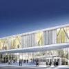 Großstädtisch am Kranenkai: So stellen sich die Architekten die neue CCW-Fassade mit dem künftigen Haupteingang zu den Veranstaltungssälen vor.
