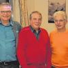 Aero-Club ehrte Mitglieder: im Bild (von links) Peter Wiggen, Helmut Limberger, Udo Winterstein, Bernhard Arndt und Wolfgang Baier.
