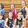 Die Besten bei den Jüngsten: Bei den Jahrgangsmeisterschaften des Turngaus Schweinfurt-Haßbergen waren erfolgreich: hinten (v.l.) Christina Lurz (TV Ebern, Bronze), Adeline Graf (DJK SW, Silber), Holvey Taylor (TG 48 SW, Gold), alle Jahrgang 2002, sowie vorne aus dem Jahrgang 2003 Jacqueline Hatzenbühler (TV Sand, Bronze), Luise Diem (TG 48 SW, Silber), Clara Scipio (TG 48 SW, Gold).
