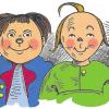 Satirisches Duo: Max (links) und Moritz nehmen die Spießbürger aufs Korn.