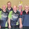 (rsb)   Der FC Fladungen ist am Ziel. Er sicherte sich den Meistertitel in der 3. Tischtennis-Kreisliga Nord und steigt in die 2. Kreisliga auf. Die Fladunger hoffen, dass sie auch in der neuen Saison in der Erfolgsspur bleiben. Das Bild zeigt den strahlenden Meister mit (von links) Ralf Bott, Jörg Hunwardsen, Thilo Mann, Bernhard Wetzel, Frank Wolf, Bernhard Ortloff und Peter Hofmann.