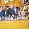 Länderübergreifende Kooperation: Constanze Neuendorf (von links), Herbert Bald, Maike Trentin-Meyer, Hermann Neubert, Barbara Grimm und Marianne Tazlari stellten die Jahresprogramme der Museen im Verbund „Museen an Main und Tauber“ vor.