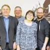 Im Bild die neu gewählte Vorstandschaft des CSU Ortsverbandes Gelchsheim mit Landrat Eberhard Nuß. v.l. Landrat Eberhard Nuß, Markus Konrad, Hermann Geßner, Stefan Schimmer, Brigitte Lutz, Stefan Leimig,  Jürgen Hahn, Joachim Reuß.