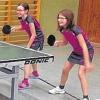Im Training: Die Hammelburgerinnen Lara Gabel und Jule Höfling bereiten sich auf die Meisterschaft vor.