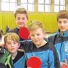 Das Erfolgsteam der Jakob-Kaiser-Realschule in Hammelburg (von links nach rechts): Benedikt Altmann, Henrik Graser, Felix Huf, Julius Heilmann, Felix Wittmann und Elias Burdack sowie Betreuer Joachim Gößmann.