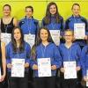 Titelhamster: die Junioren von Soli Schweinfurt mit hinten (von links) Alexander Ratte, Lukas Bandorf, Annika Kaufmann, Nina Feuß, Anja Zembsch, Lisa Helbig, Rebecca Clemens, Annika Ratte sowie vorne Eva Böhnlein, Vanessa Kaufmann, Sarah Kolb, Katja Zembsch, Luna-Marie Hornung, Lea Backhaus und Nicola Schöpplein.