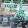 Großer Fan: Werner Ziegler beim Treffen der Unimog-Oldtimerfreunde Rhön 2011 in Oberbach. Nun wird es heuer zum dritten Mal ein deutschlandweites Treffen in Oberbach geben. Archiv Johanna Kellermann