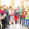 Ein gutes Team: die Klasse 5 a mit Lehrerin Sylvia Hey.
