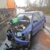 Total kaputt: Dieser VW Polo hat nur noch Schrottwert.W.DÜNNEBIER