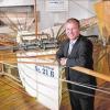 Legte neue Dokumente vor: Luftfahrt-Historiker John Brown im „Deutschen Flugpioniermuseum Gustav Weißkopf“ in Leutershausen.