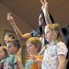 Ein Lied: Die Kindergartenkinder stellten mit ihren Betreuerinnen beim Festabend zum 100-jährigen Jubiläum der Wollbacher Schwesternstation gesanglich ihr Haus vor.