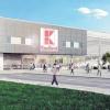 Kaufland: Wie auf dieser Animation soll der neue Verbrauchermarkt in der Meininger Straße einmal aussehen.