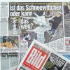Große Buchstaben, falsche Infos: Die Bild-Zeitung berichtet in ihrer Donnerstagsausgabe (13. November) bundesweit vom Lohrer Schneewittchen-Streit.