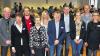 Großer Erfolg der Fachtagung: Unser Bild zeigt (von links) den Caritas-Vorsitzenden Johannes Simon, das Team der Beratungsstelle mit  Marianne Frisch, Michael Brauner, Zäzilia Kehl, Miriam Nusser und dem Leiter Gerhard Lutz sowie die Referenten Thorsten Bührmann, Katharina Boehmer und Martin Lemme sowie die Geschäftsführerin der Caritas, Anke Schäflein.