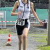 Siegerlächeln: Mit fast einer Minute Vorsprung gewann Lara Pröschl vom ESV Gemünden nach 400 Meter Schwimmen und 2500 Meter Laufen bei den Schülerinnen A in Karlstadt.