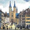 Überraschender Fund: Auf einem Flohmarkt in Belgien wurde ein Würzburg-Stahlstich des Architektur- und Landschaftsmalers Ludwig Lange aus dem Jahr 1840 entdeckt.
