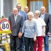 80. Geburtstag: Albert Wüst feierte zusammen mit Bürgermeister Martin Link, Sohn Jürgen, Ehefrau Olga, Tochter Cornelia Wüst-Freiberger und Sohn Achim (von links).