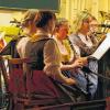 Abwechslungsreich: Die Auber Stadtkapelle hatte beim Herbstkonzert, Rockiges, Böhmisches und Klassisches im Repertoire.