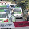 Großeinsatz im September 2013 in Randersacker: Nach einem tödlichen Messerstich hatte die Polizei einen Tatverdächtigen aus der Nachbarschaft festgenommen.