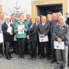 Goldene Konfirmation: Zum Gruppenbild fanden sich diese Goldenen Konfirmanden zusammen.