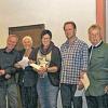 40 Jahre: (von links) Josef Scheller (BLSV-Kreisvorsitzender), Corinne Hardörfer, Walter Rickel, Johannes Meuschel, Karin Schülke, Inge Brendler, Bernd Ballmes, Günter Fendel, Siegfried Schülke, Marcus Gräfner (Zweiter Vorstand des Reitvereins).