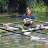 Starke Rudersaison: Der Sieger des Bundeswettbewerbs im Leichtgewichts-Einer, Jakob Bär, ist hier eingerahmt von seinen Team- und Trainingskameradinnen vom Würzburger RVB (von links) Sophia und Julia Wolf, Josie Kiesel und Viviane Beier. Alle fünf Nachwuchsathleten besuchen die Sportklasse des Deutschhaus-Gymnasiums.