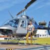 Ein junger Mann und sein großer Traum: Der 22-jährige Mike Endres aus Lindach erwirbt derzeit bei Fluglehrer Kay Stabenow auf dem Siegerland-Airport die Privatlizenz als Hubschrauberpilot auf einem Helikopter des Typs Bell 206 Jet-Ranger.