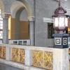 Grundlage war lediglich ein altes Schwarzweiß-Foto: Originalgetreu rekonstruierte die Kunstschlosserei Schneider die beiden Lampen im Lichthof der Ludwig-Maximilians-Universität in München.