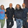 Erfolg mit neuer CD: „Genau underm Himml“ war CD des Monats der deutschsprachigen Liederbestenliste im Januar 2013, daraus spielte die Buck-Band (von links: Michael Schmidt, Steff Hänisch, Wolfgang Buck, Felix Lauschus, Oliver Saar, Rupert Schellenberger) einige Titel bei ihrem Konzert in Bad Königshofen.