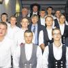 Bauhandwerker: Zwölf der freigesprochenen Maurer- und Zimmerergesellen der Bauinnung Kitzingen-Gerolzhofen nahmen ihre Gesellenbriefe entgegen.