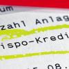 Auf einem Kontoauszug: Angaben zum Dispokredit