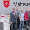 Nach Ungarn unterwegs: Burkhard Bingel (Geschäftsführer Neurologische Klinik Bad Neustadt, von links), Dominik Walter (Kaufmännisches Controlling), Michael Schmitt (Haustechnik), Manfred Specht-Landgraf und Eberhard Boltz (beide Malteser Mellrichstadt).