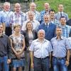 Der neue Gemeinderat: Werner Biereth, Viola von Brunn, Lothar Derr, Ludwig Oberst, Reiner Schenk, Thomas Heer, Jürgen Hofmann, Franz Ködel, Salvatore Boccagno, Klaus Bernhardt, Armin Kordmann, Margarete Konrad, Siegmar Scherer, Ludwig Blassauer, Anton-Franz Paltian, Horst Vollrath, Dieter Schenek, Reiner Zwicker, Alexander Heer, Christian Zorn, Hubert Endres, Wolfgang Haun, Josef Hehn, Robert Rupp, Christian Kuhn, Bürgermeister Joachim Markert.