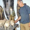 Schweinehirte: Ab Sonntag ist dieses Kunstwerk von Herbert Holzheimer – dann in Bronze gegossen – auf dem Kunst-Anger Langenleiten zu bewundern.