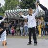 Sehenswert: die Einlage der Hundsbacher Breakdancer beim Sportfest des SKV.