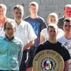 Auszeichnung: Der Bürgerkönig und alle siegreichen Teilnehmer beim Sommerfest der Volkacher Schützengesellschaft.