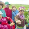 Der Bauernhof im Kindergarten: Ein neues Konzept wird jetzt in Schernau umgesetzt. Die Kinder lernen dabei auch, wie der Weizen auf den Feldern wächst.