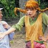 Pippi (Eva Wiedemann), Annika und Tommy.