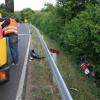Tödlicher Motorradunfall nahe des Klosters Schönau
