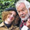 Tochter und Vater: Julia Hell als Blumenmädchen Eliza, Claus Wilcke als Alfred P. Doolittle.