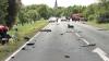 Motorradfahrer bei Unfall gestorben: Vierköpfige Familie verletzt