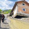 Weggespült: Ein zerstörtes Haus im serbischen Ort Krupani südöstlich von Belgrad.