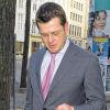 In München: Ex-Verteidigungsminister Karl-Theodor zu Guttenberg (CSU) nach einer Podiumsdiskussion zur Sicherheit der weltweiten Handelsströme..