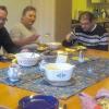 Eines der vielen Angeboten der Leinreiter: Das Essen nach dem gemeinsamen Kochen.