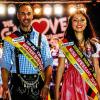 Strahlende Sieger:   Miss Spessart Monika Betz und Mister Spessart Andres Mathot.