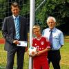 Kicken in den Ferien: Justus Friedel aus Frammersbach.