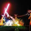Feurig: Auf der Seebühne in Bregenz, wo gerade die „Zauberflöte“ geprobt wird, geht es heiß her.